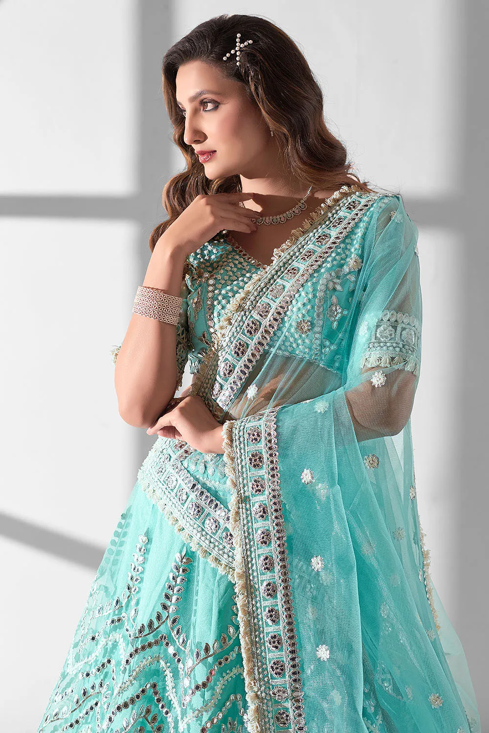 Bridal Net Dupatta