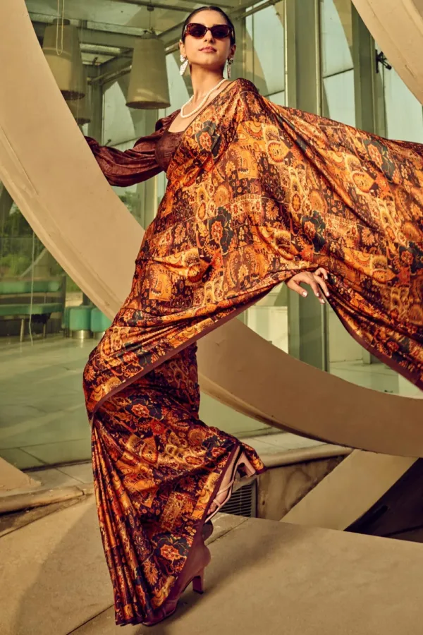 Satin Crepe Drape