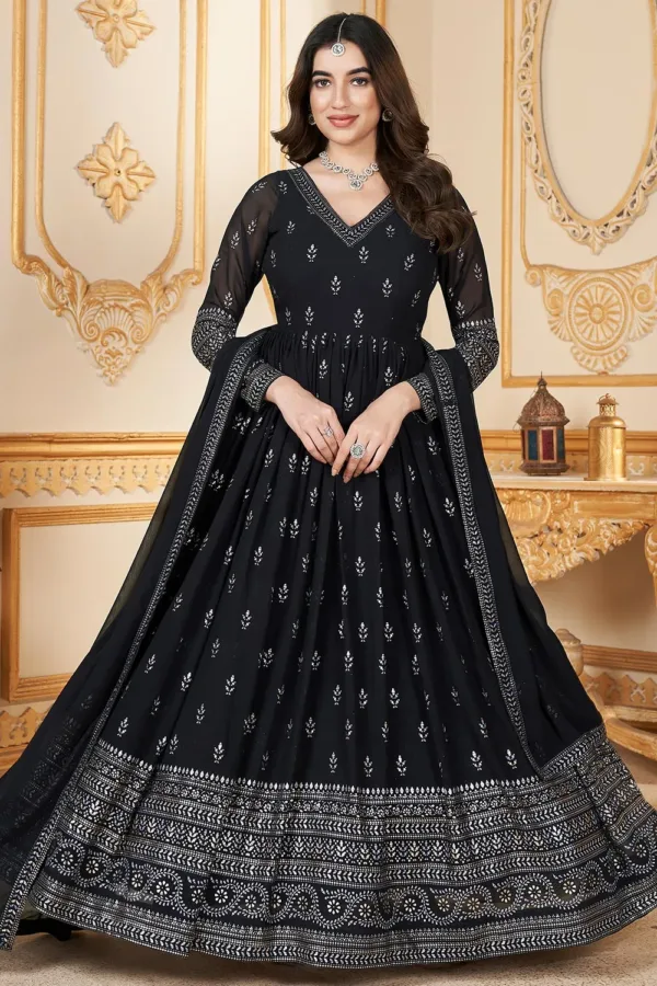 Black Full Gown
